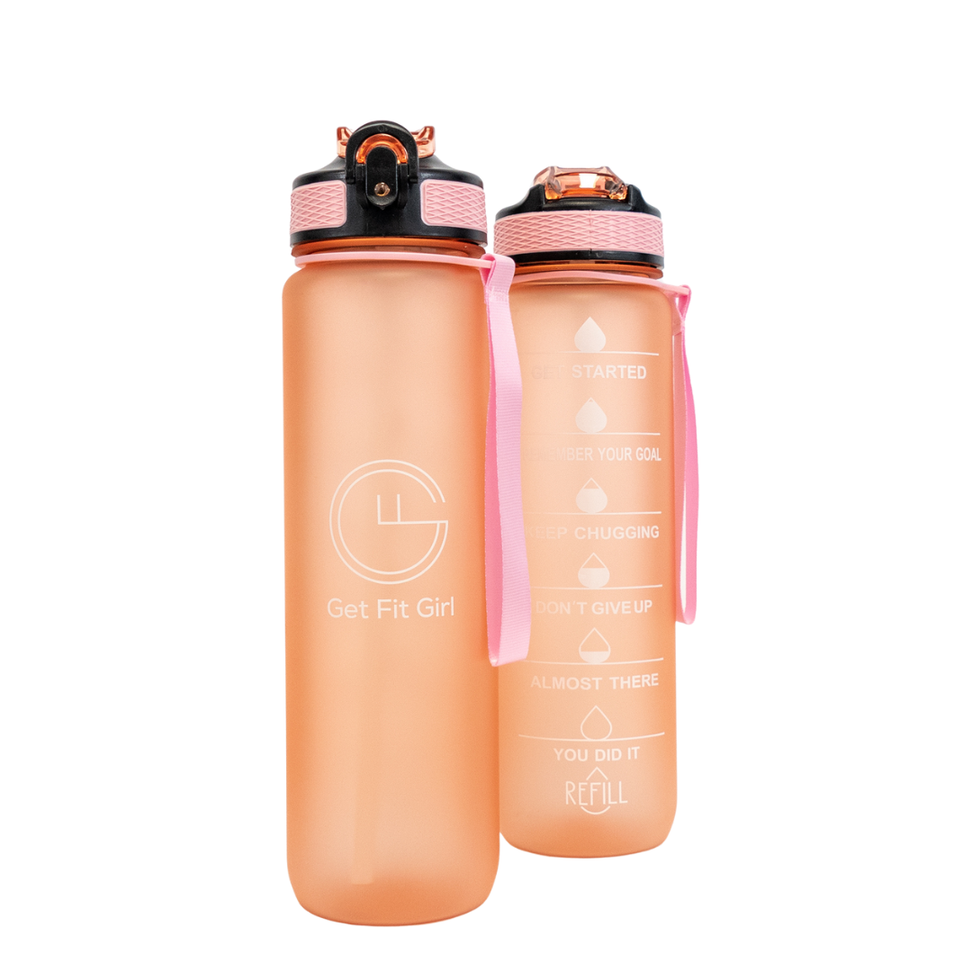 Get Fit Girl 1L drinkfles - meerdere kleuren