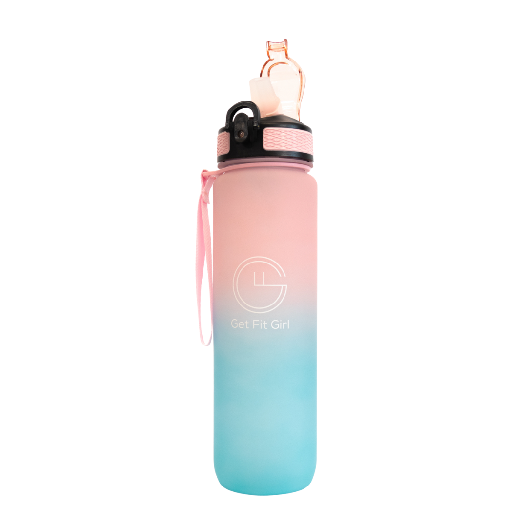 Get Fit Girl 1L drinkfles - meerdere kleuren