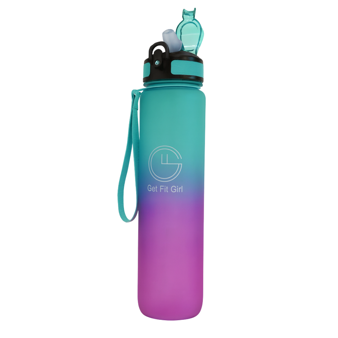 Get Fit Girl 1L drinkfles - meerdere kleuren
