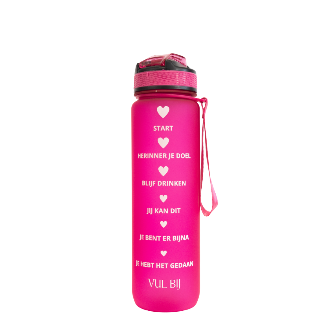 Get Fit Girl 1L drinkfles - meerdere kleuren