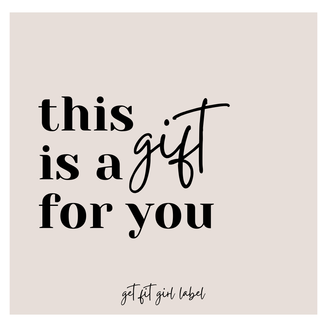 Cadeaubon Get Fit Girl Label Get Fit Girl